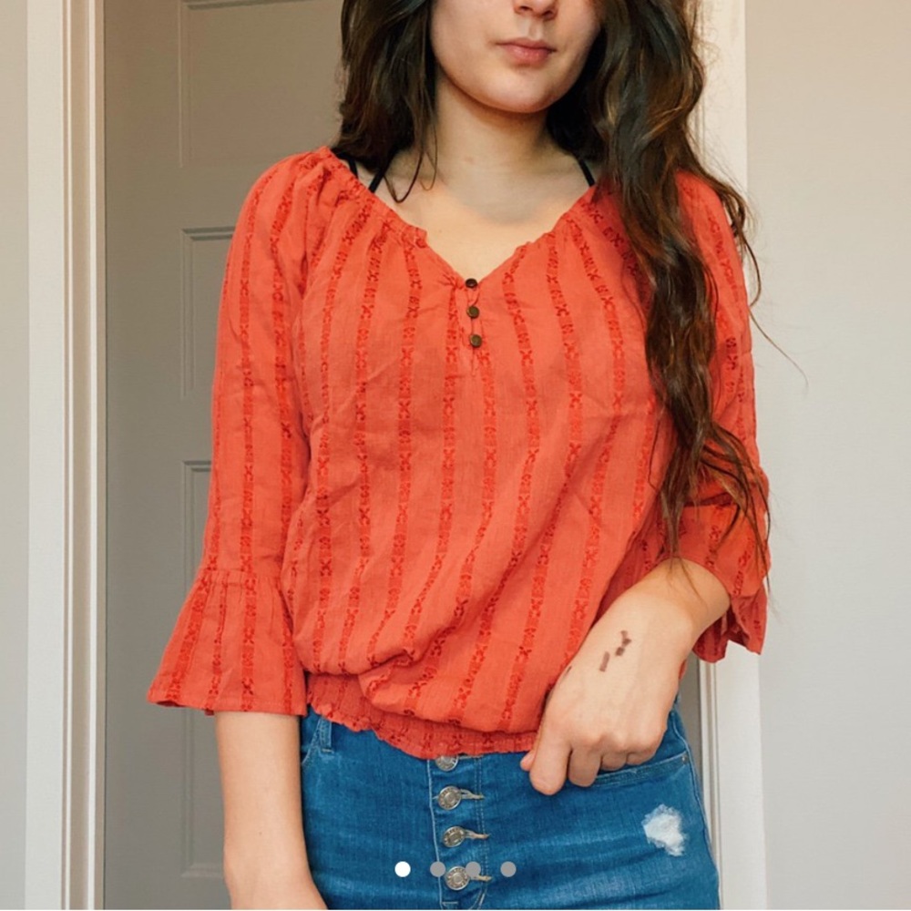 Flare Sleeve Top